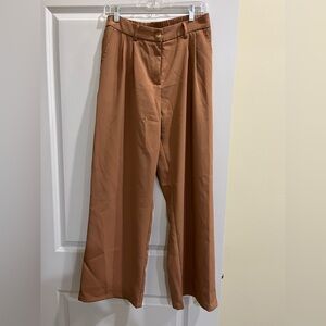 AUTOMET Wide Leg Dress Pants